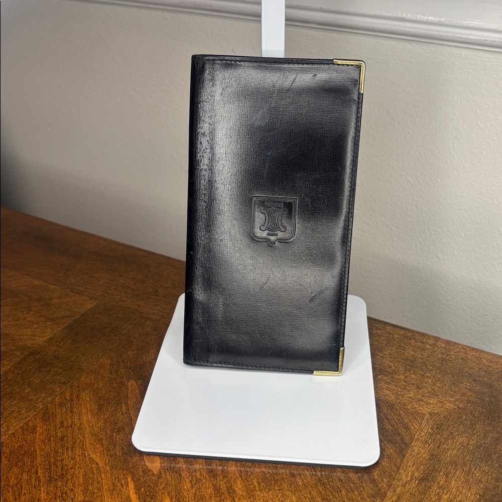 🔥Celine Black Leather long wallet - Picture 2 of 12
